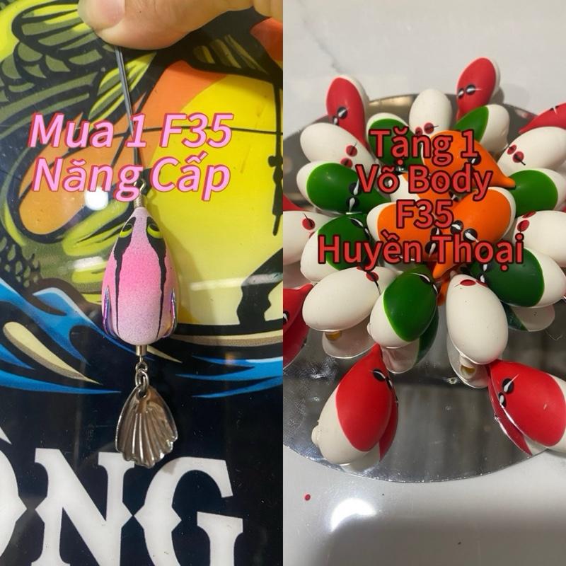 F35 Nâng Cấp Tri ân bản Upgrade Chì Đúc lưỡi titan acsion Nỗi & Lửng & lửng sâu Mua 1 tặng 1 võ body Đi Câu Cá Bắt Cá Fishing mồi câu cá đi câu cá