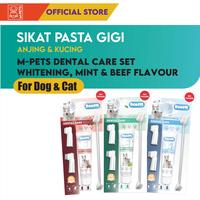Gambar M-Pets Dental Care Set For Dog / Sikat Pasta Gigi Anjing / Odol - Beef dari M-Pets Volk Pets Indonesia Kota Tangerang 1 Tokopedia