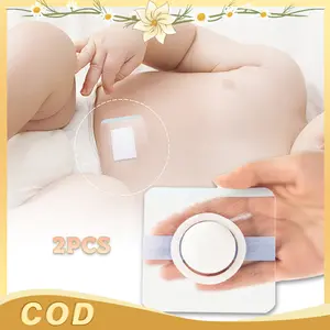 2pcs Patch Perlindungan Hernia Umbilical Bayi – Khusus Bayi Baru Lahir, Perlindungan Sehari-hari