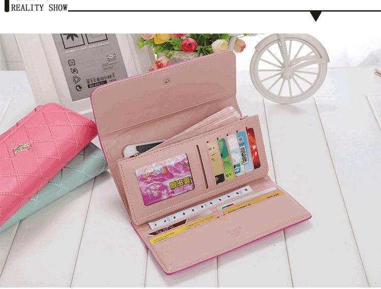 Product Introduction of DROPASSIST 1019 READY STOCK Women long Korean style zipper small fresh crown student multifunctional purse wallet dompet wanita 31