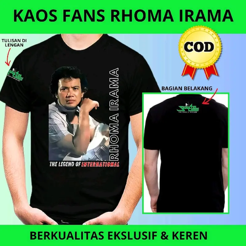 KAOS RHOMA IRAMA INTERNASIONAL Casual 3