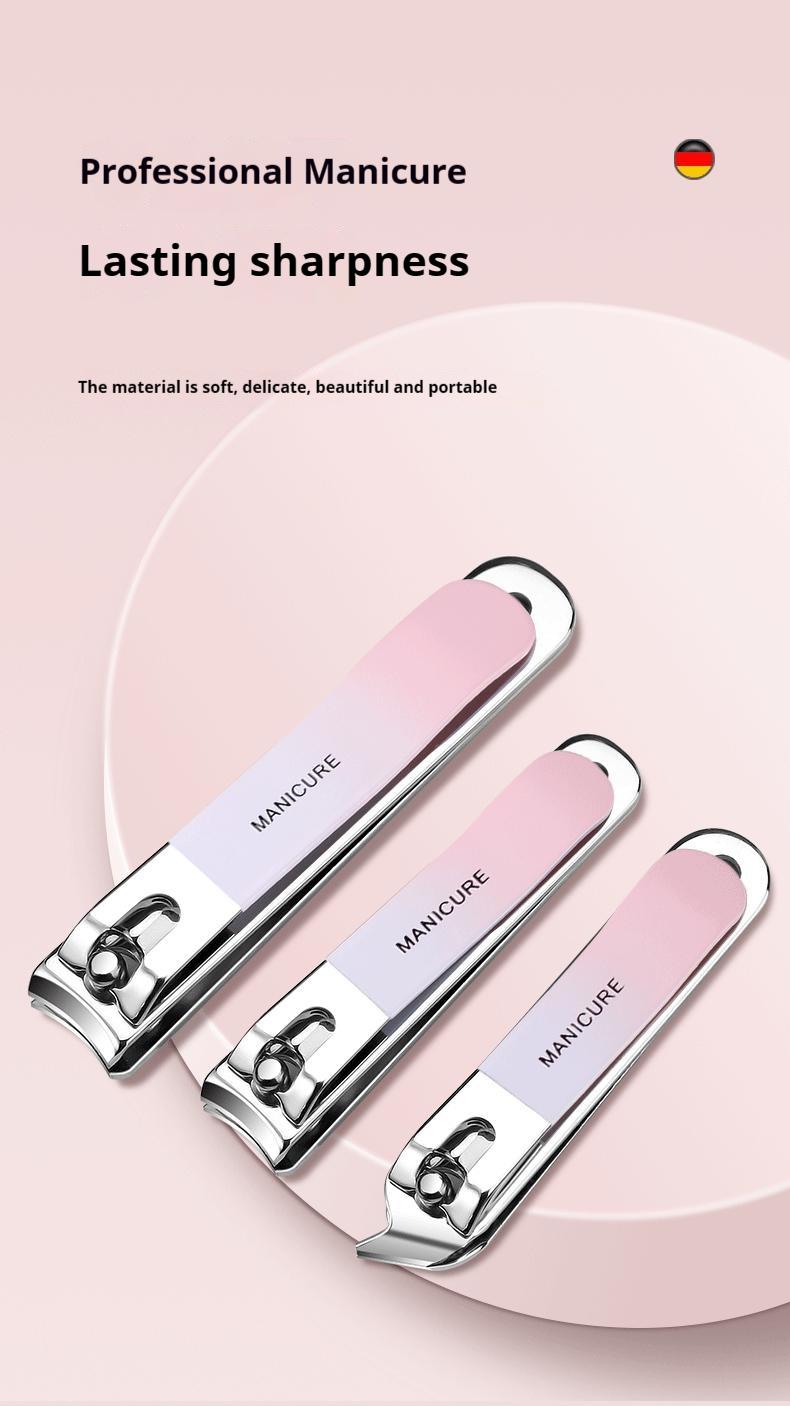 Product Introduction of Portable nail clipper, nail file, nail clipper+ear scoop set, 10 piece set, ear scoop 3