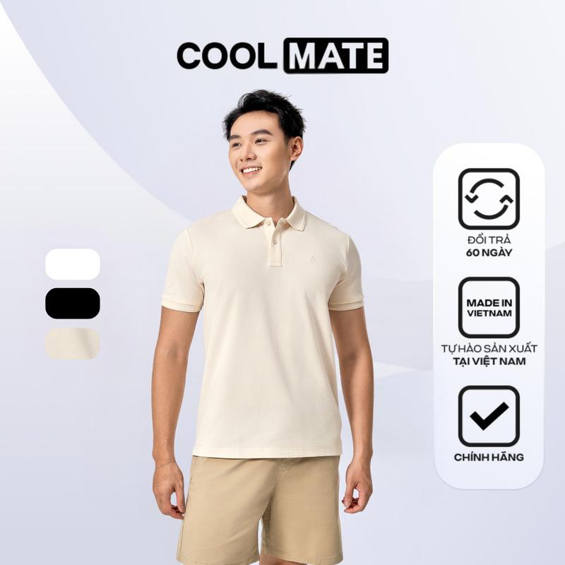 Áo Polo nam Premium AirCool thoáng khí - Coolmate