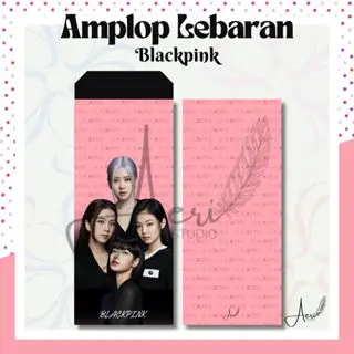 Amplop Lebaran Panjang [K-Pop] BLACKPINK Edition 5