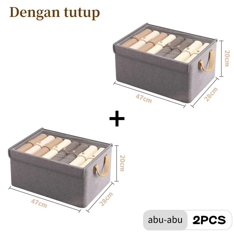 2pcs Dengan tutup