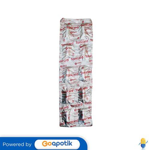 Gambar TONICARD STRIP ISI 10 TABLET dari Apotek Merapi Mandiri by GoApotik Kota Medan Tokopedia