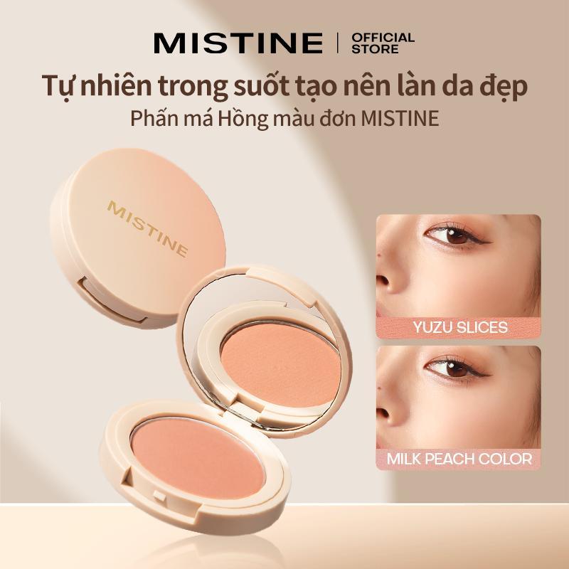  【COD Phấn má hồng MISTINE không tập trung sắc tố và có thể pha trộn Phấn má hồng tự nhiên 4.3g 