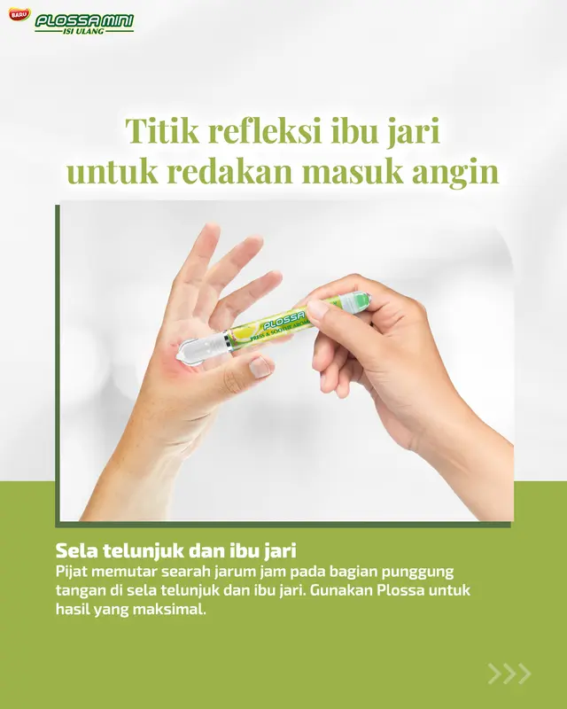 Inhaler Plossa Mini Press & Soothe Aromatics minyak aromatherapy 4ml Melegakan Flu Masuk Angin 4