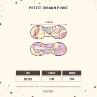 Gambar BOHOPANNA - PETITE RIBBON PRINT - PITA RAMBUT - AKSESORIS RANMBUT - SOFT RED dari Bohopanna Kota Semarang 2 Tokopedia