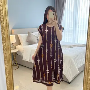 DASTER UTUH FULL OBRAS (bukan sambungan) Ruffle zipper,Fuji karet,Rayon premium Lembut