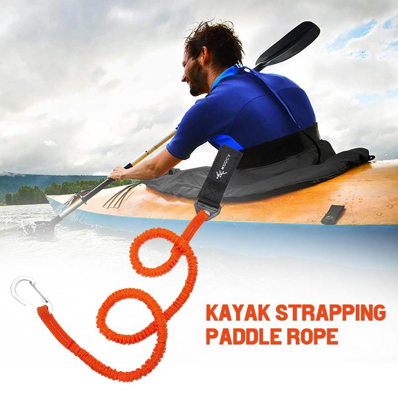 Product Introduction of Kayak Paddle Leash Fix Anti-lost Wear-resistant Kayak S Paddle Adjustable Lanyard Holder D8Y9 26