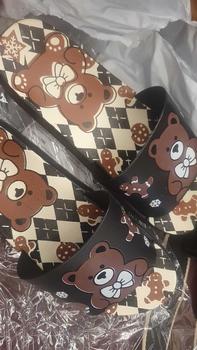 Product Review of Cartoon Cute Anti-Slip Slipper Female Wearing Girl Student Home Indoor Bathroom Slippers from K**a 0