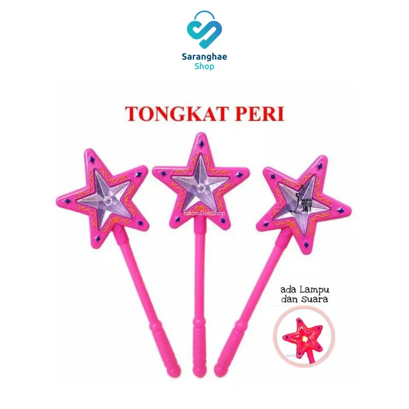 SNI [COD] SHS Mainan Tongkat Magic Wand Tongkat Peri ajaib MIKA 4