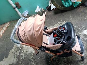Product Review of 【COD】【Garansi 5 tahun】Bliss Baby Baby Stroller For Baby Foldable baby stroller Baby stroller with cushion Handle Table can rotate from N**g 1