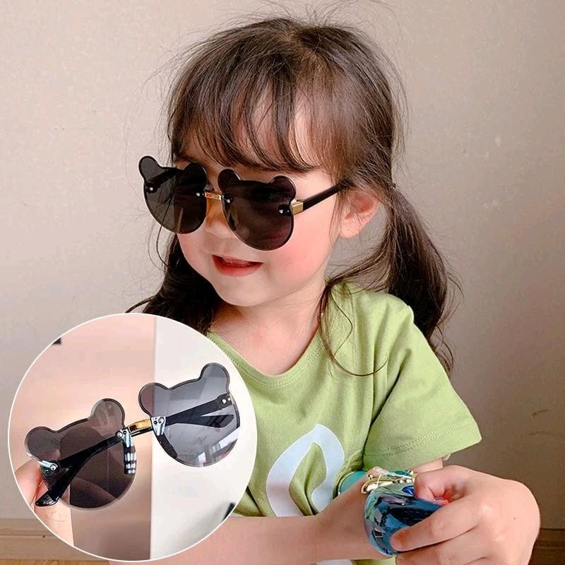 Kacamata Hitam Anak Model Beruang High Quality Import 2