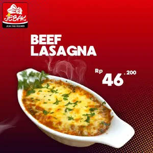 Beef Lasagna dengan cita rasa Italia Creamy dan Gurih