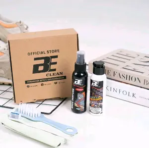 Terlaris No. 1 | Paket Shoe Cleaner Bubblegum By BE SHOES CARE Pembersih Sepatu Cairan