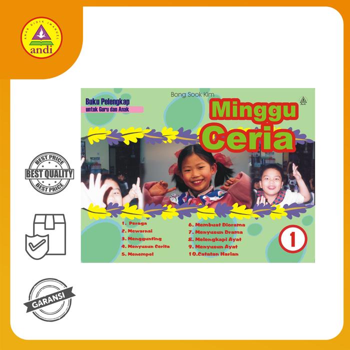 Gambar Buku Rohani Andi-Minggu Ceria: Buku Pegangan Untuk Guru Dan Anak dari Buku Rohani Andi_NEW Kab. Sleman Tokopedia