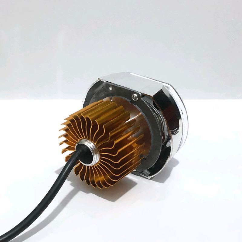 Projie Biled Cut Off mini 2.5 INC D2 D3 Jauh Dekat putih kuning universal motor 5