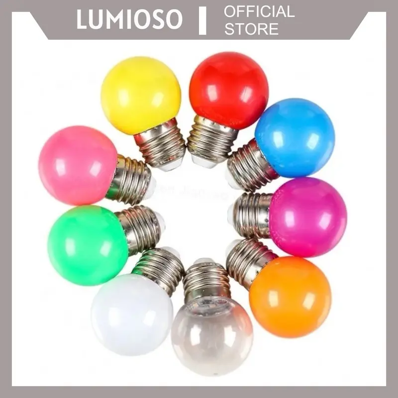 [COD] Lampu LED PingPong / LED 3w 3 watt Warna Warni / Bohlam Hias / Lampu Aksesoris Bohlam Warna / Lampu Hias Bulat / LED Pingpong Bulat 3W / Lampu Dekorasi 0
