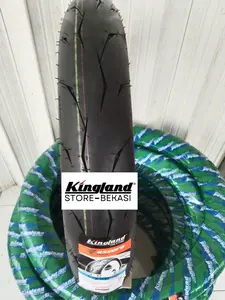 Ban Soft Compound Kingland CTX HYDRA Ukuran 90/80 Ring 17 Bukan Tubeless Untuk Motor Bebek - Motorcycle Asli