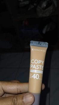 Product Review of SOMETHINC Copy Paste Tinted Sunscreen SPF 40 PA++++ - Skin Tint Wajah from s**f 1