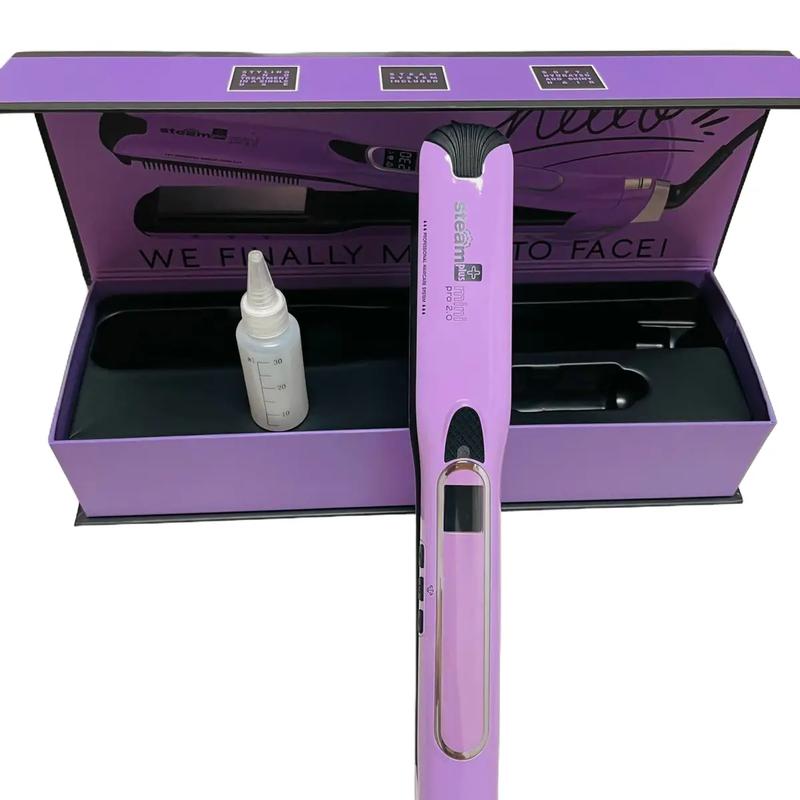 Máy Duỗi Tóc Hơi Nước Steam Plub + cao cấp máy là hơi nước bản nhỏ