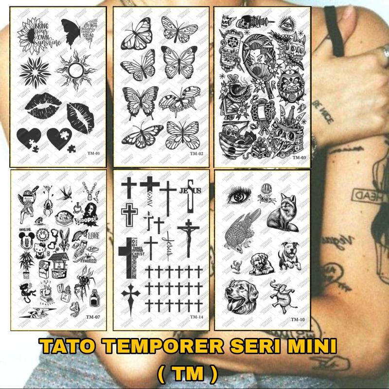 Tatomaniagaleri-Tato Motif TM / Tato temporer seri Tato Mini / Tato semi permanent 0