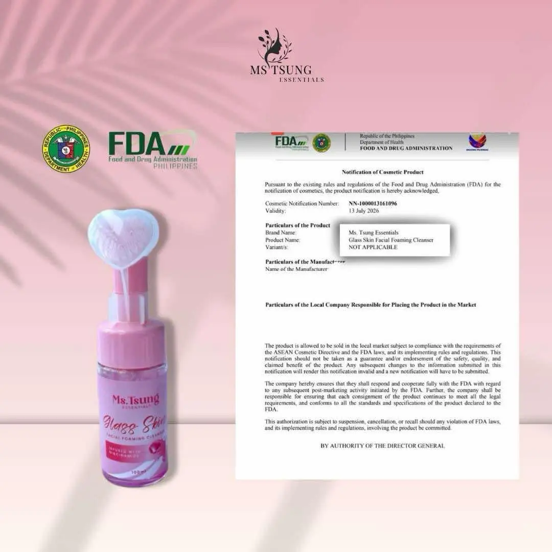FOAM WASH (Ms.Tsung glass skin facial cleanser)