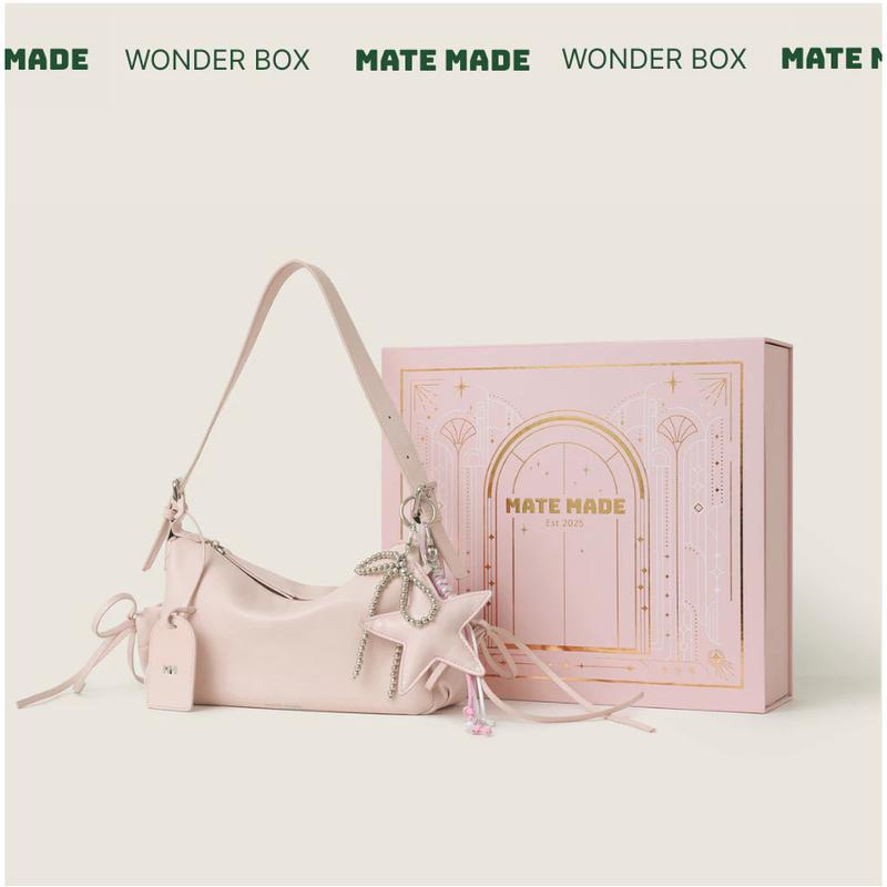   COMBO QUÀ 20 10  MATE MADE Set Quà Tặng "Cloudy Wonder Box" 1 túi Cloudy + charm + 1 nước hoa + gương mini + túi makeup 