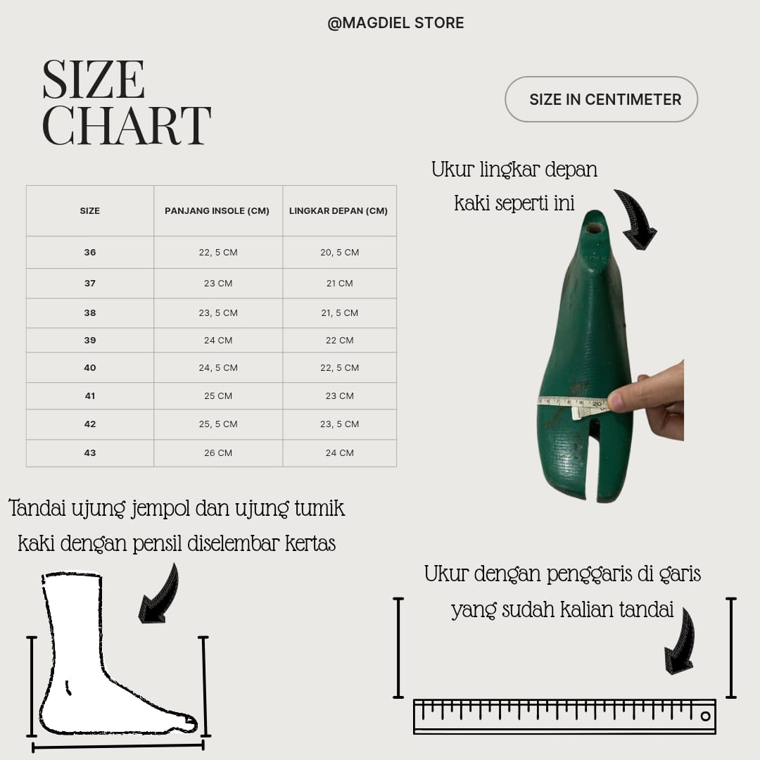 Magdiel Caroline Heels Wanita Sandal Hak Tinggi 3 cm