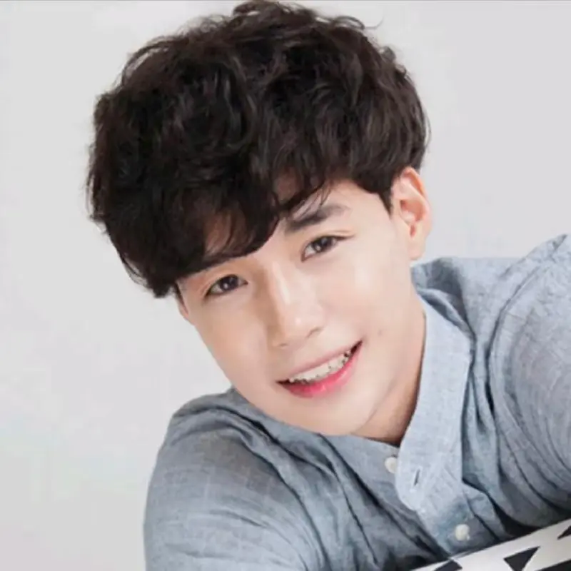 WIG KOREA RAMBUT PENDEK MODEL IKAL WARNA HITAM 0