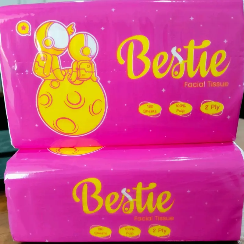 Tissue BESTIE 180 sheet paket hemat (4 PACK) Tisu 5