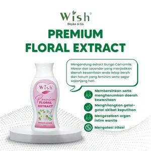 Wish Intimate Floral Sabun Kewanitaan by Boyke - 75ml