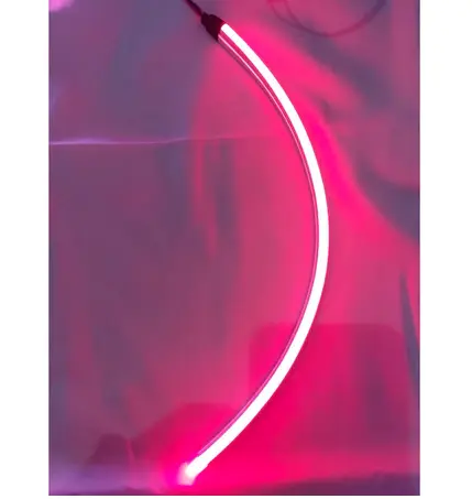 Lampu Alis Devil Eye Flexibel Motor Mobil Mode Diam 12V 15Cm 30Cm Non Bintik Waterproof 1