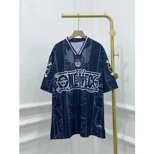 JRSEY ONEPIECE HITAM GARIS