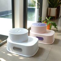 Gambar Little Dimple Swivel Step Stool Furniture - Ungu dari Little Dimple Kota Administrasi Jakarta Utara 3 Tokopedia