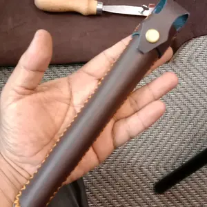 Sarkul Hand Made Kulit Sapi Asli Garut Max Dim 3cm Kancing Jepret Keren Nyaman