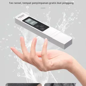 Pena uji kualitas air TDS profesional, alat uji kualitas air minum, pemurni air rumah tangga presisi tinggi, air keran murni