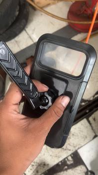 Product Review of NANVAN NVN-N3 ANTI AIR PHONE STAND PEGANGAN PEYANGGA HOLDER HP DI MOTOR / SEPEDA from C**a K**n 1