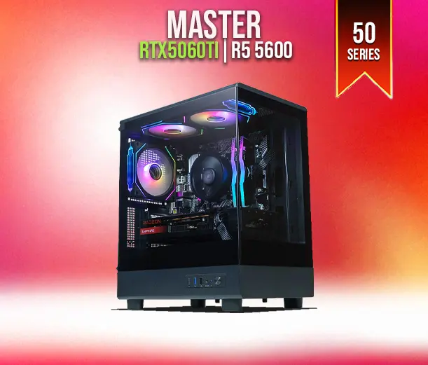 【Pre-Order】MASTER M13 | RTX 5060TI | Ryzen 5 5600