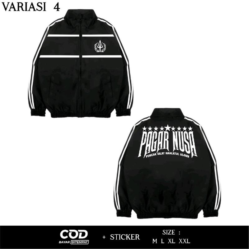 Tracktop Sablon//Bordir Pagar Nusa Pencak Silat Nahdlatul Ulama 3