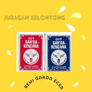 1 PCS ECER KARTU REMI GARDA KENCANA / REMI GARDA