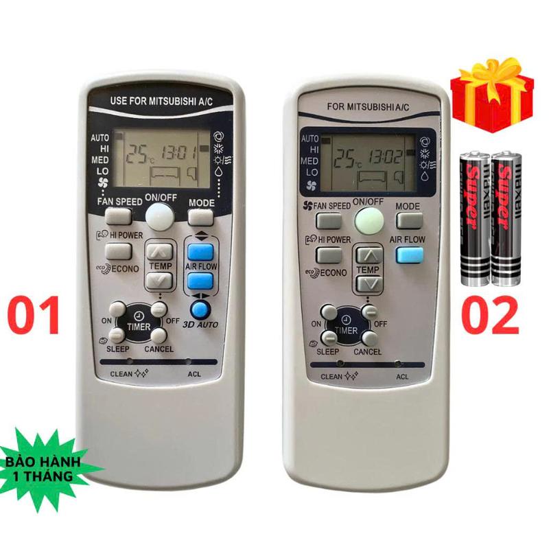Điều khiển điều hòa Mitsubishi dòng MSY- MSZ- MS, remote máy lạnh Mitsubishi…