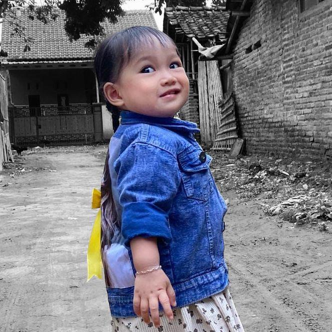 JAKET JEANS ANAK MOTIF PITA USIA 1-10 TAHUN Anak-Anak Perempuan Fashion 8