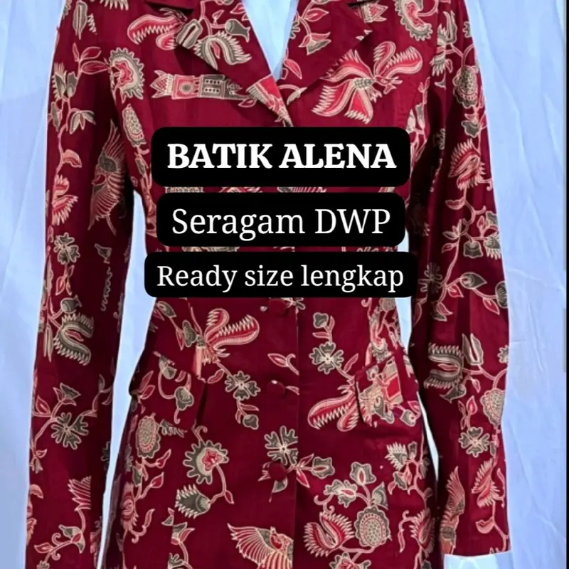 Seragam Dharmawanita kualitas premium size S sampai supergemoy 0