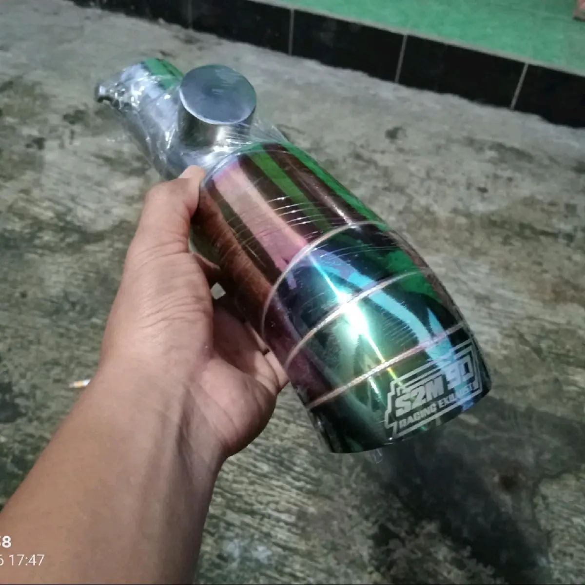 KNALPOT SUOS NGOROK MODEL JS RACING MOBIL BENSIN & SOLAR