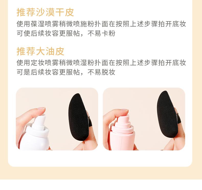 Product Introduction of Powder Puff Face Cushion Wet/Dry Powder Puff 9