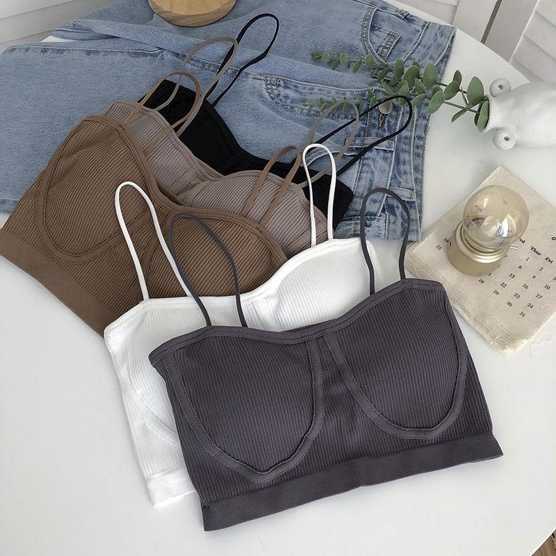CUCI GUDANG BR625 BH Kemben Bra Tube Underwear Pakaian Dalam Wanita Tali Spageti Bra Bralette Wanita Top Seamless Crop