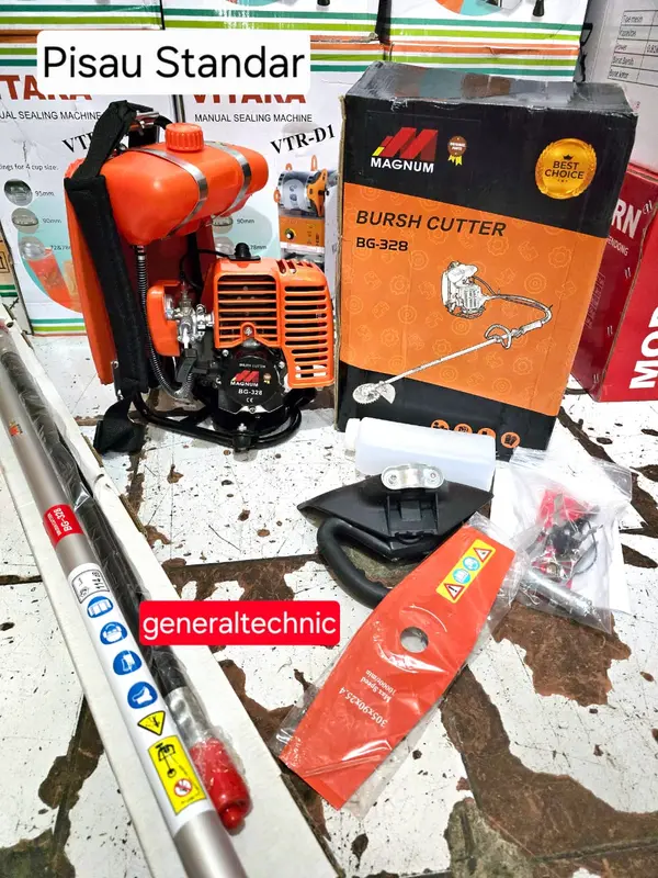 Mesin Potong Rumput 328 Muraki 2Tak Brush Cutter 328 Muraki Lengkap BG328 Muraki BG328 Mesin Potong Rumput 2Tak 0